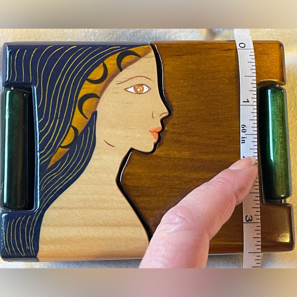 Pretty Wooden Jewelry Box - Picture 6 of 6